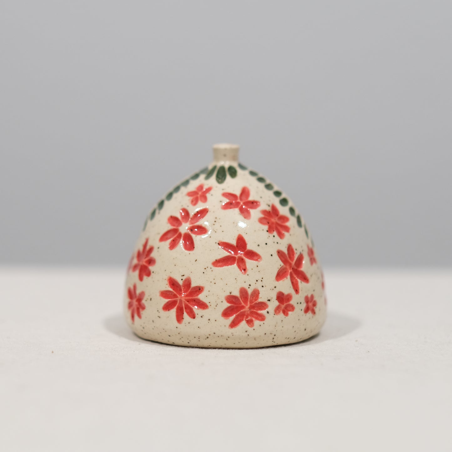 Floral Salt Pot