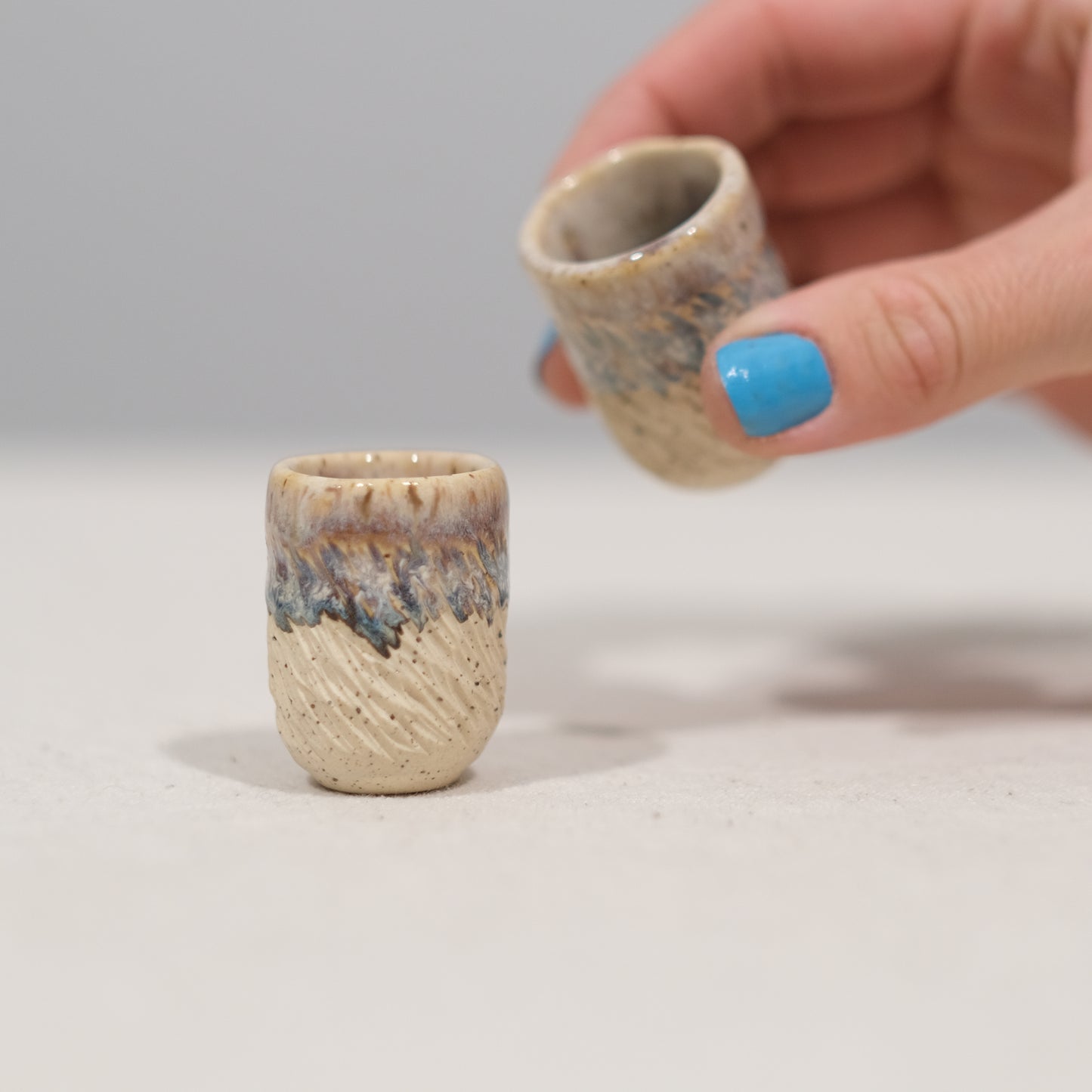 Misty Shot Glass Pair