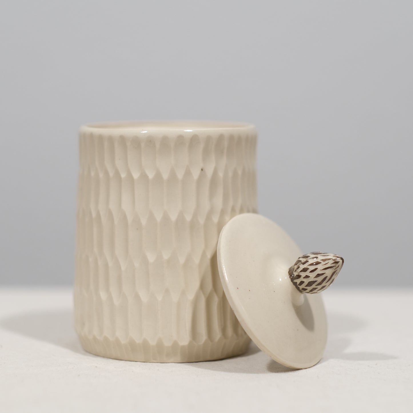 Pine Cone Jar