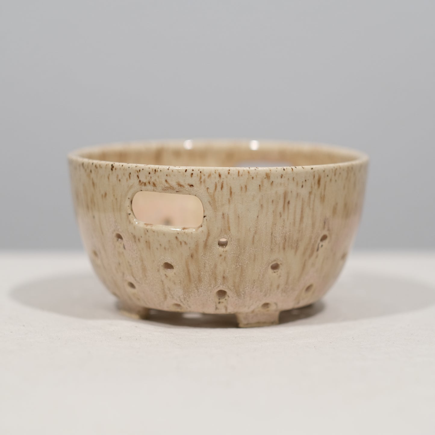 Champagne Speckled Berry Bowl - Large