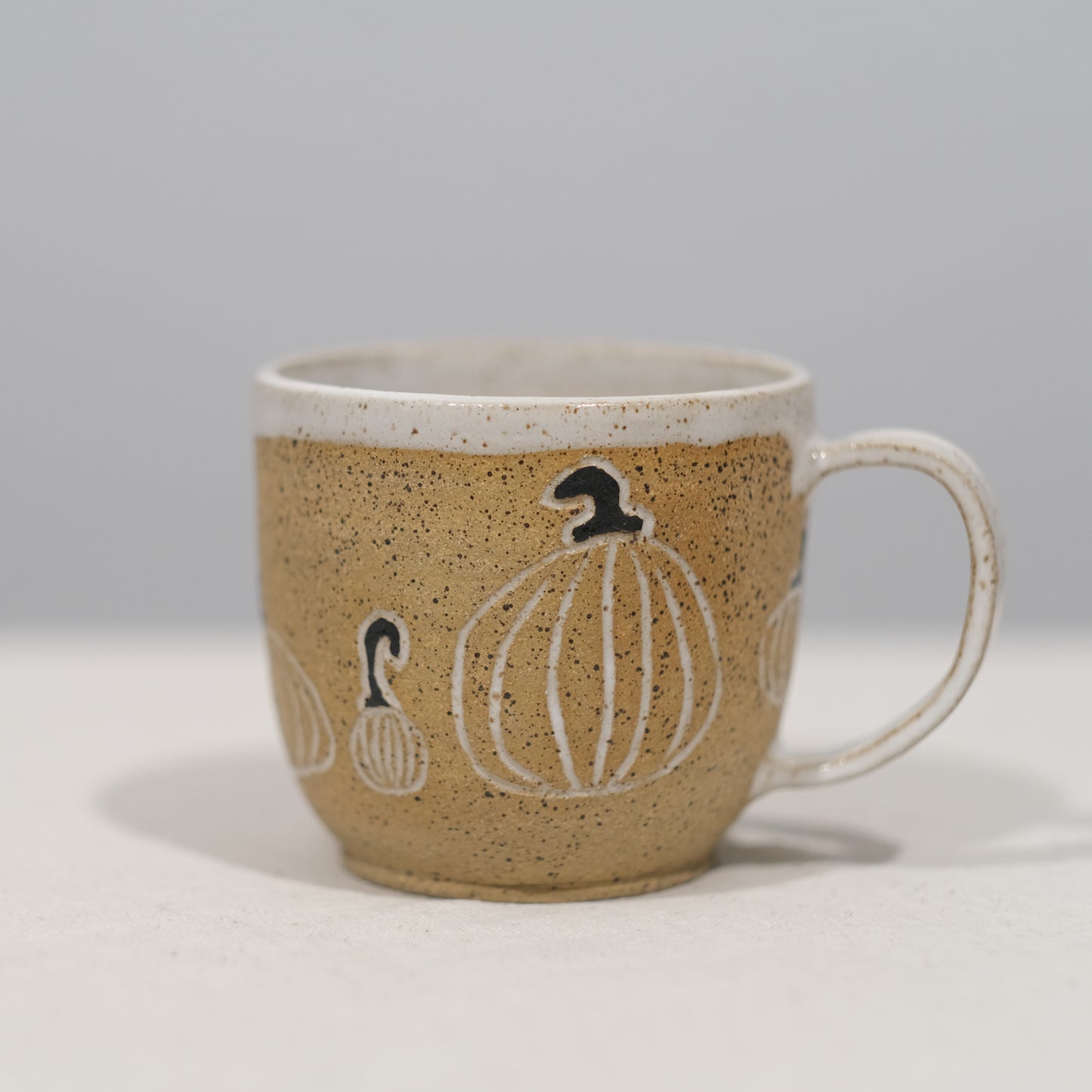 Sandy Pumpkin Mug - Large