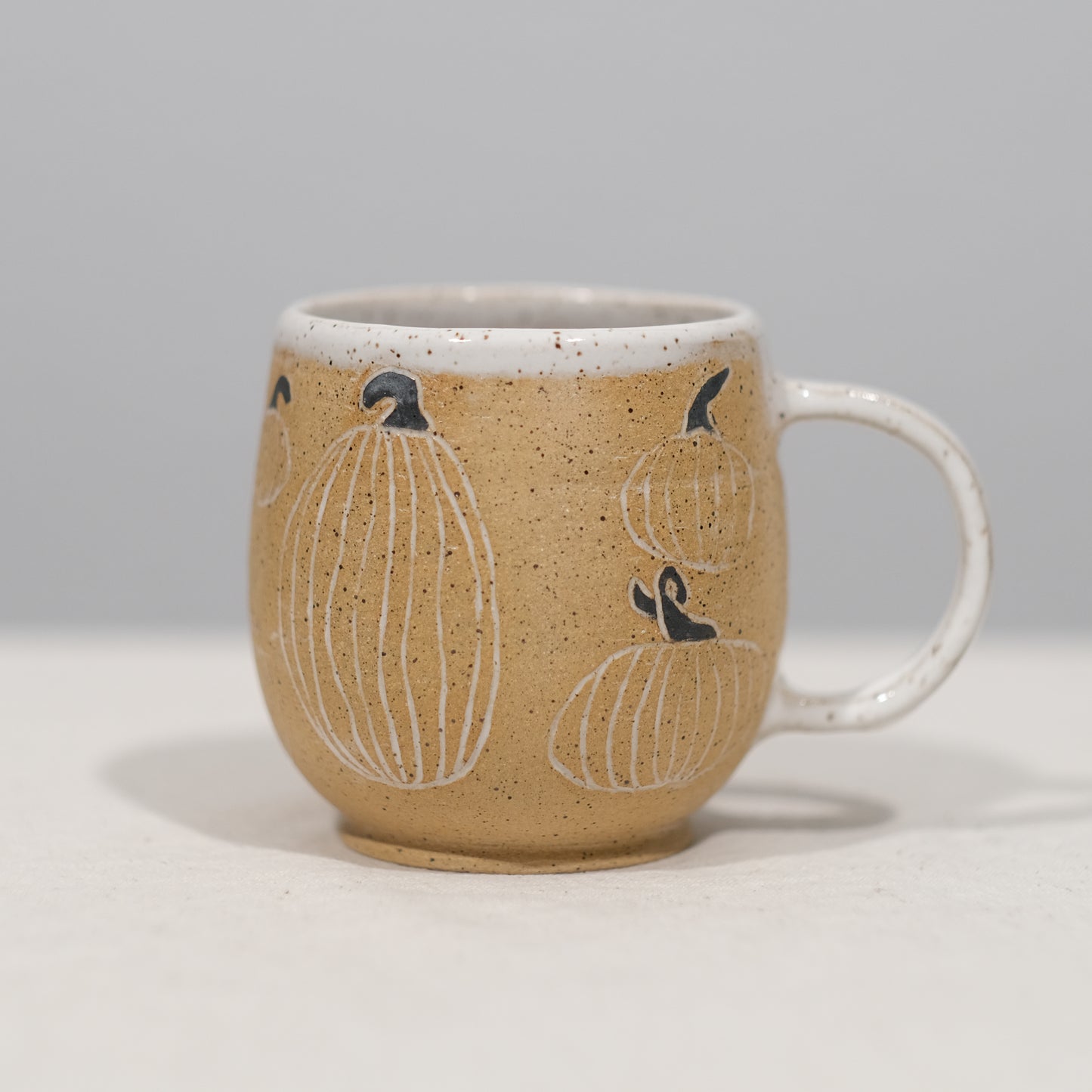 Sandy Pumpkin Mug
