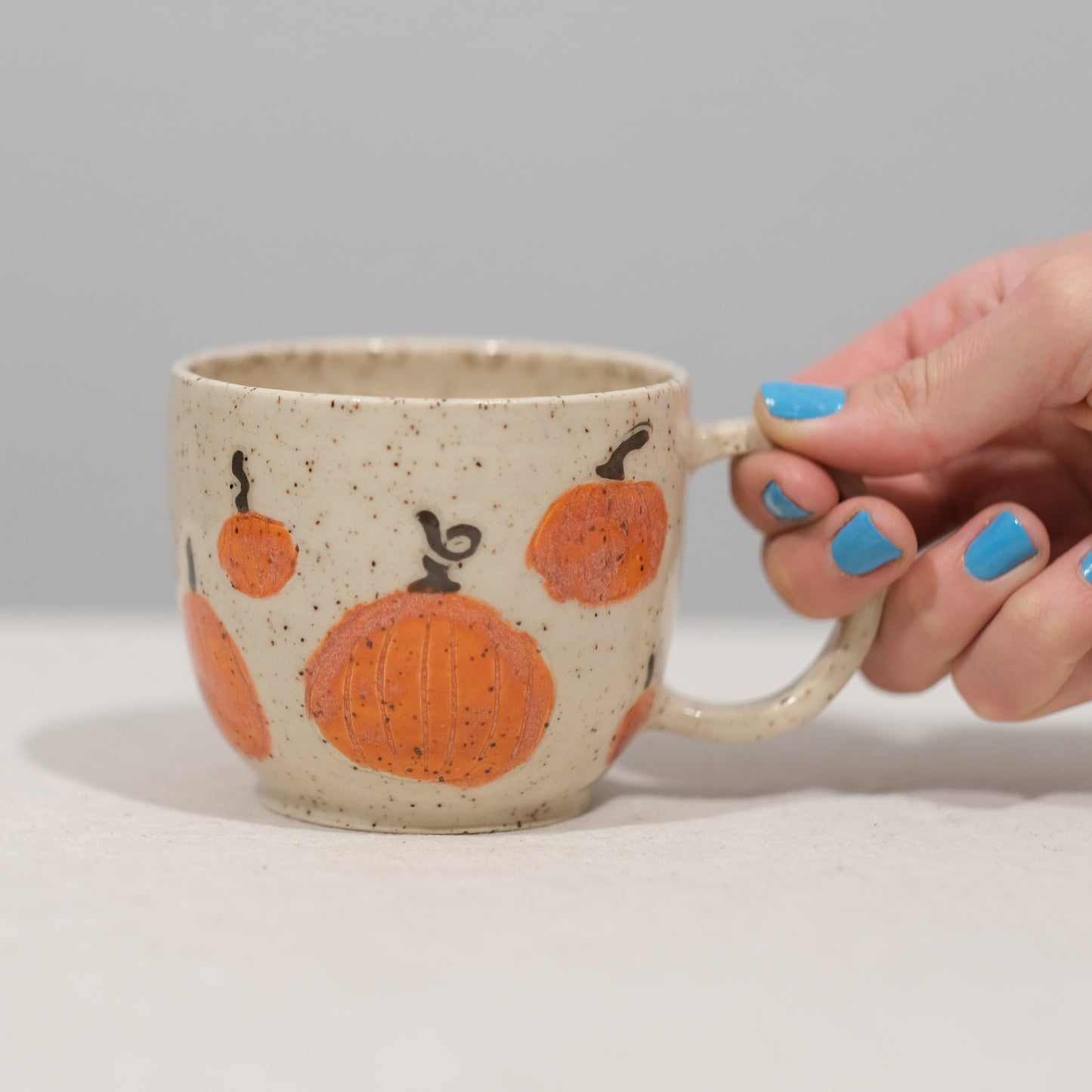 Pumpkin Speckle Mug