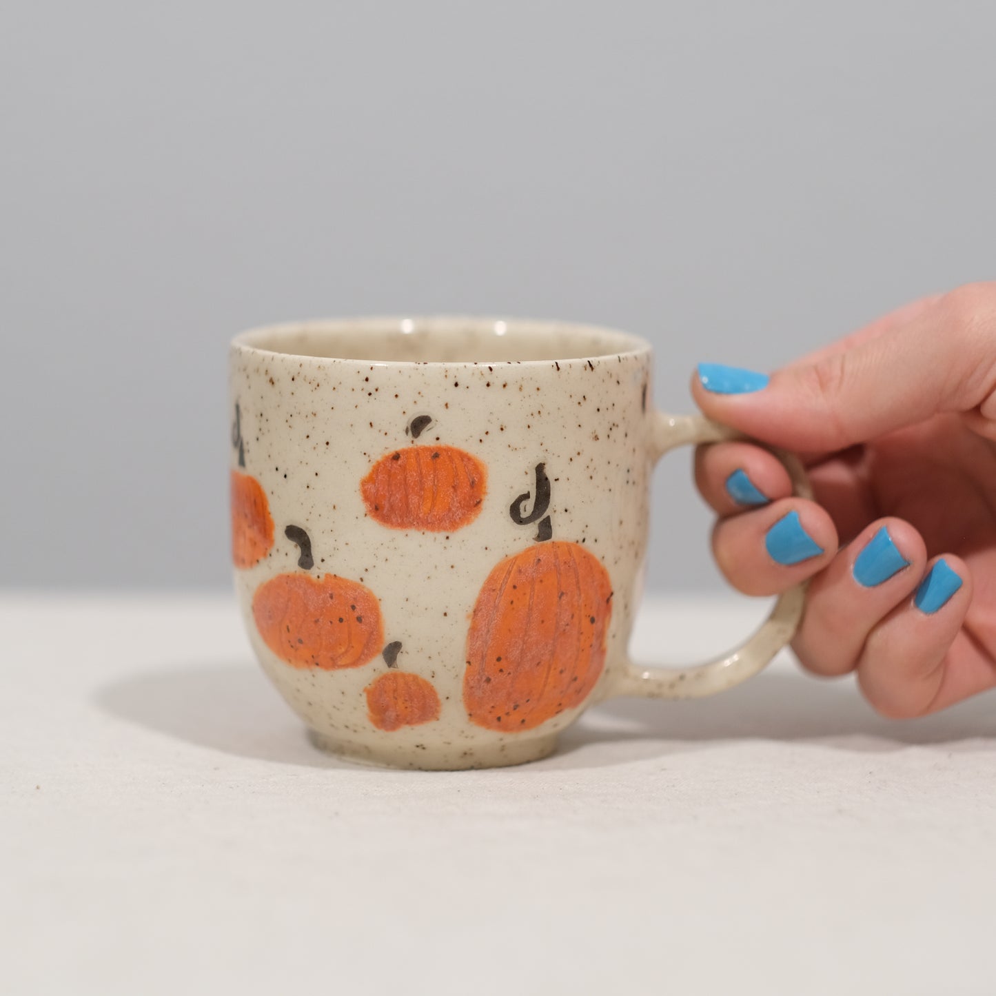Pumpkin Speckle Mug
