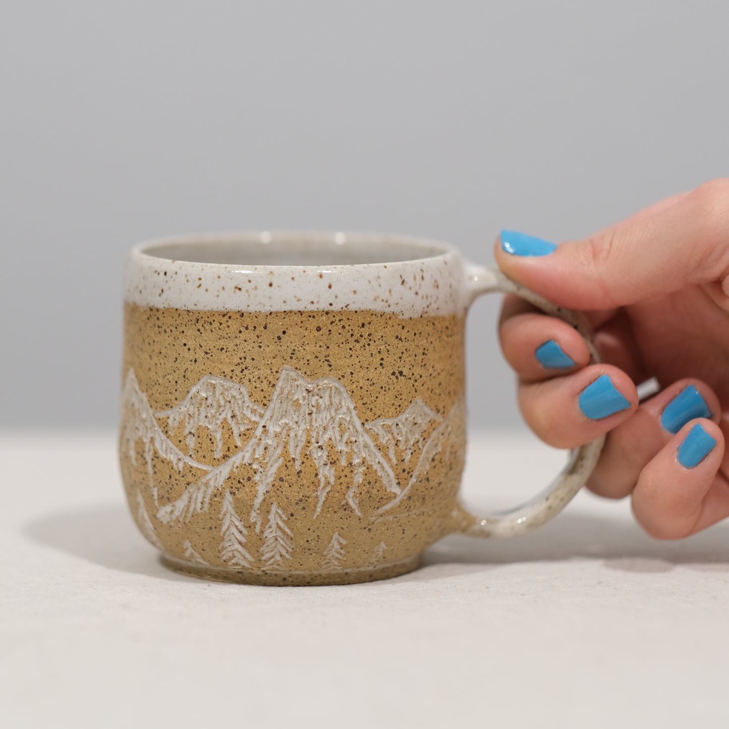 Desert Mountain Trees Mug
