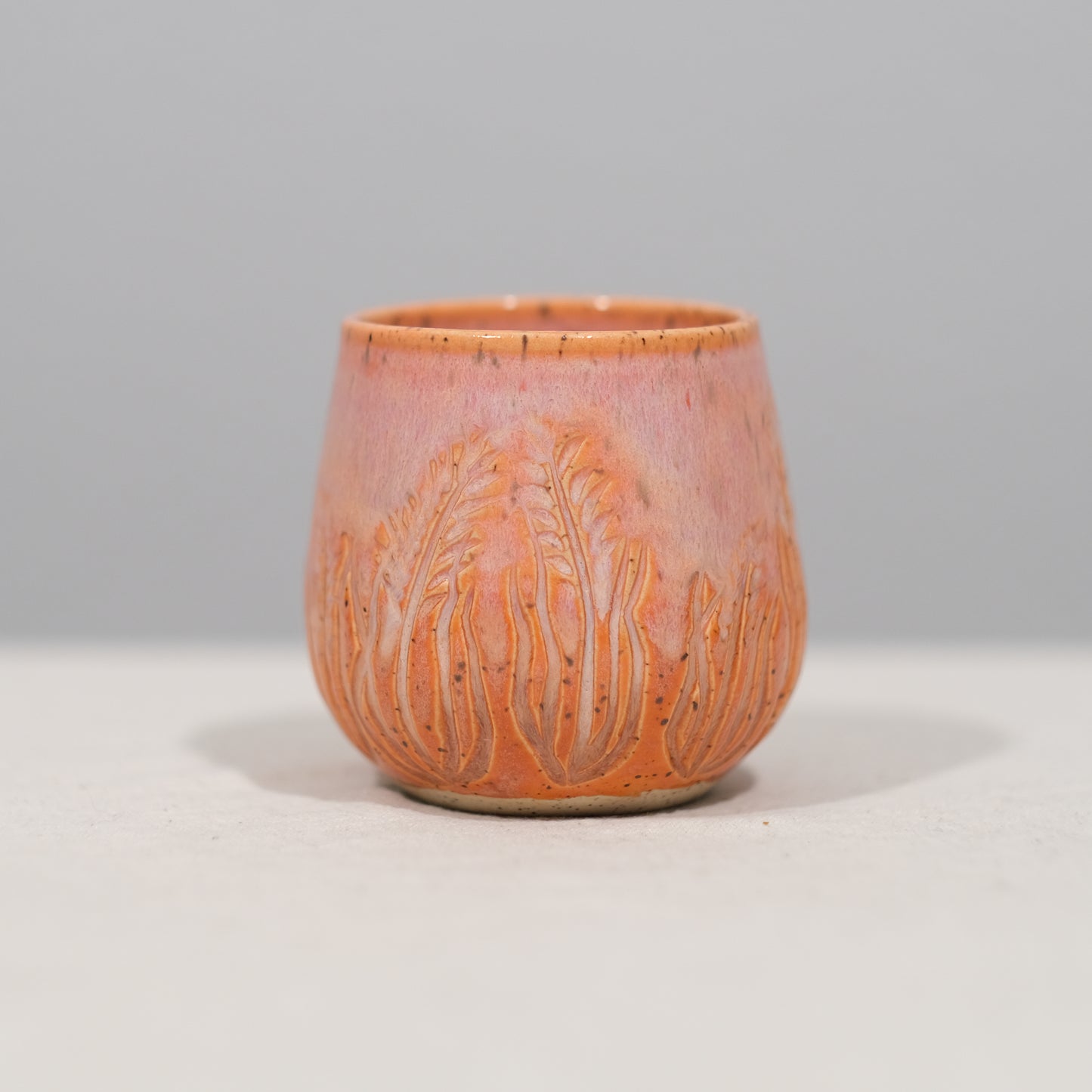 Coral Wheat Tumbler