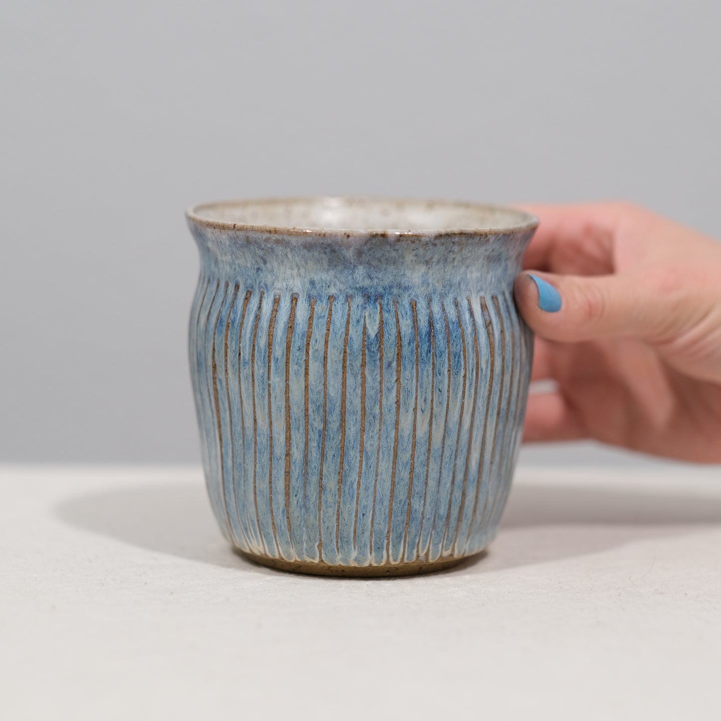 Sky Blue Posey Vase