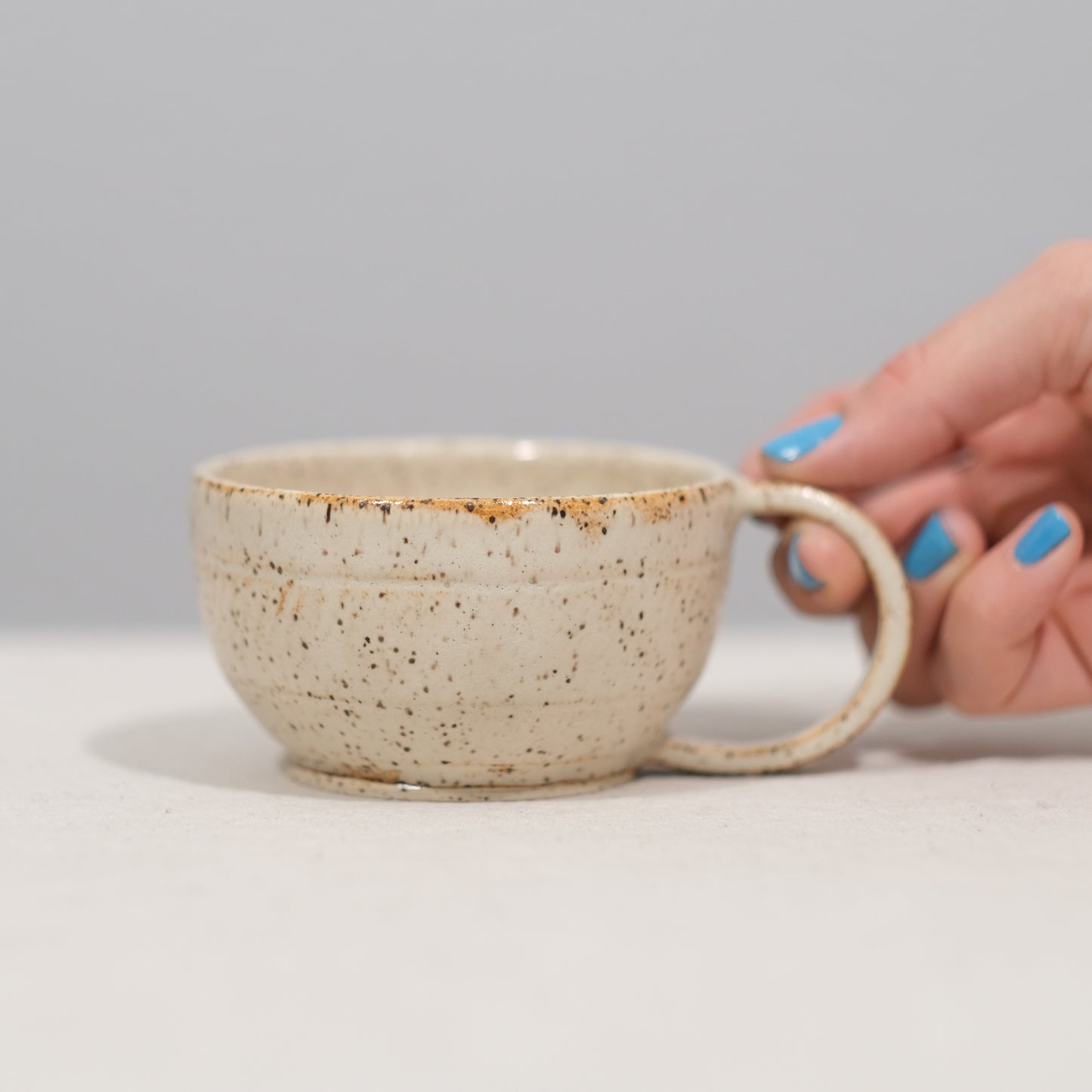 Ivory Speckle Mug