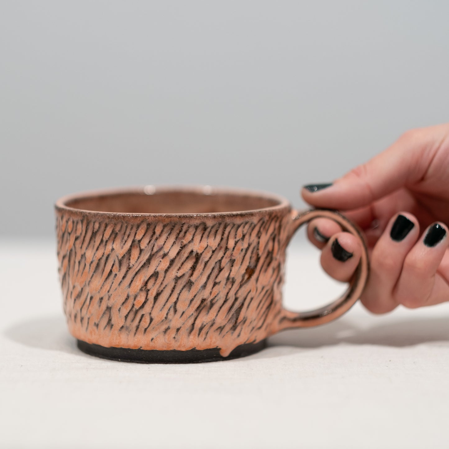 Coral Carved Mug