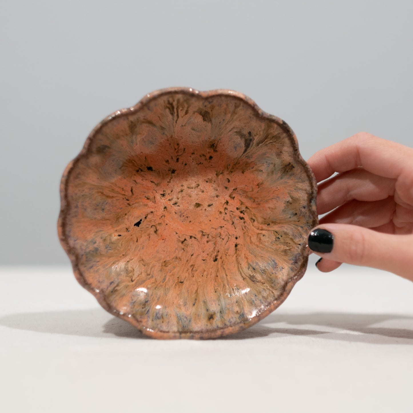 Art Deco Round Shell Dish