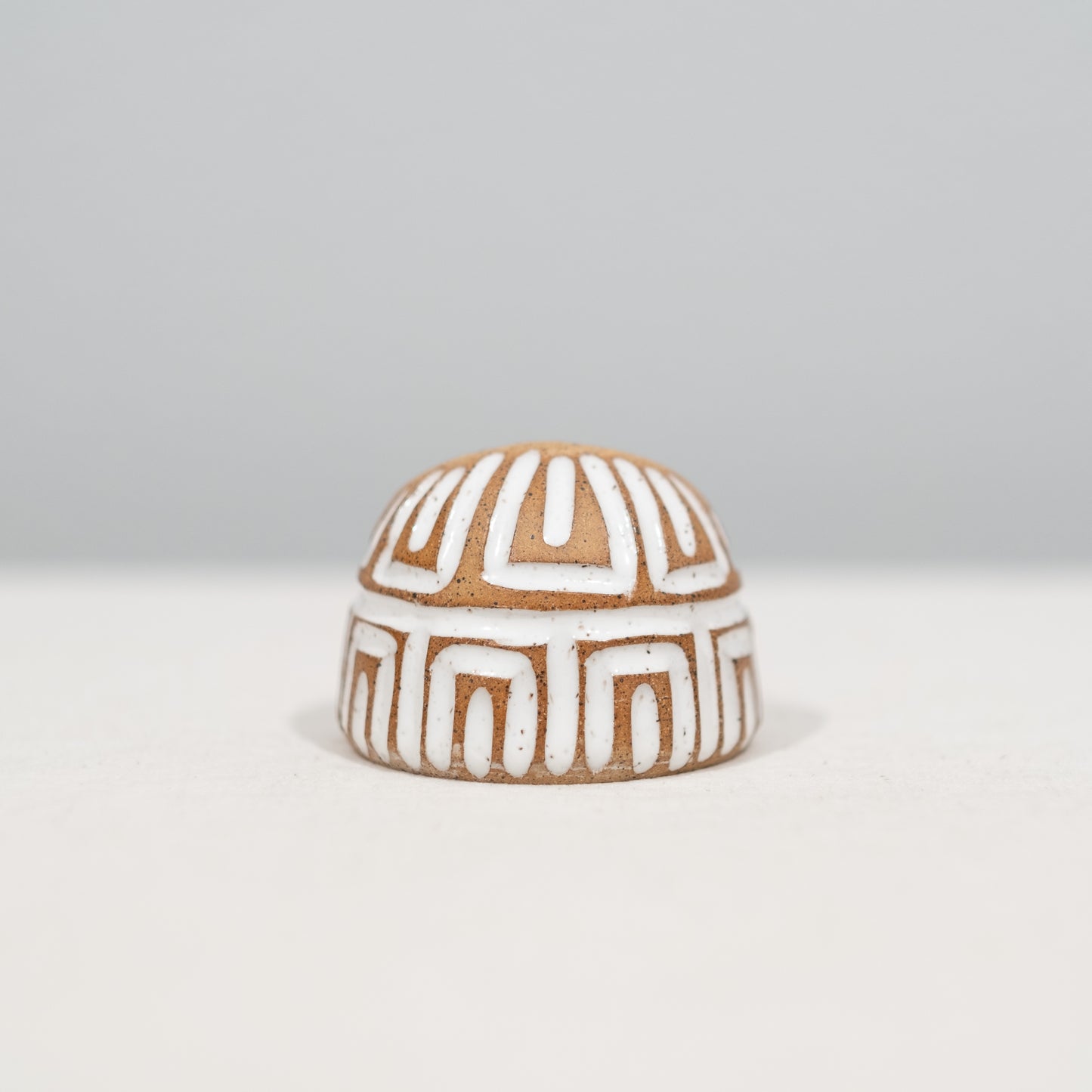 Naked Carved Salt Pot