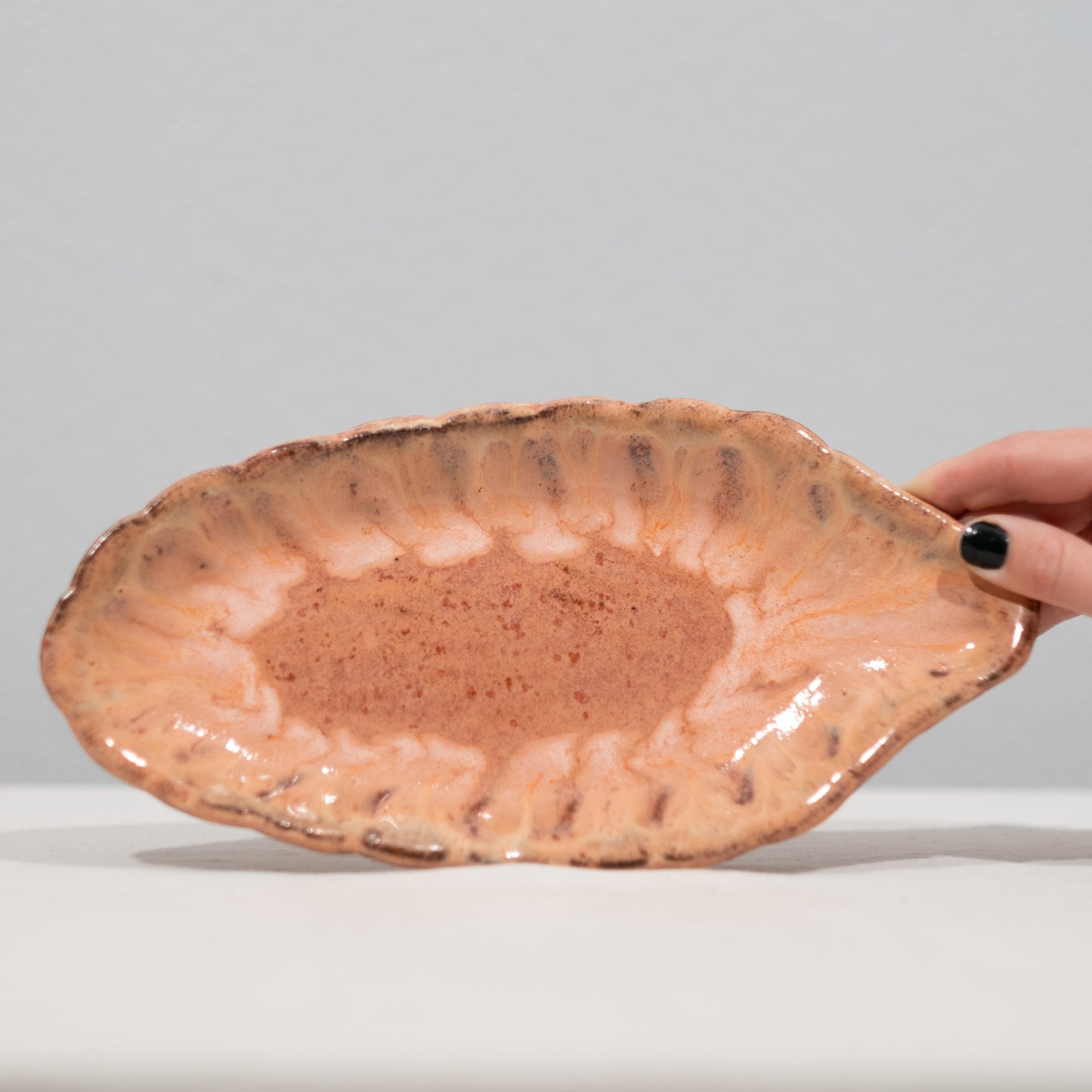 Art Deco Long Shell Plates